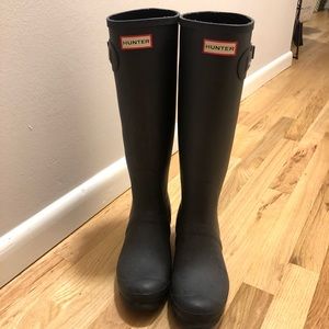 Hunter rain boots